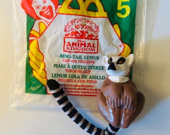 Ring Tail Lemur Toy Disney Animal Kingdom 1998 Toy