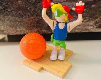 Basketball Kid 1994 Burger King Kid Toy Figure