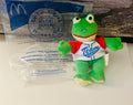 Frog Build a Bear 2006 Happy Meal Toy in a Baseball Jersey