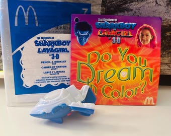 Shark Boy and Lava Girl Pencil & Booklet 2005 Toy