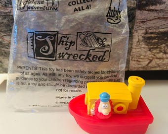 Shipwrecked 1998 Arby's Happy Meal Toy