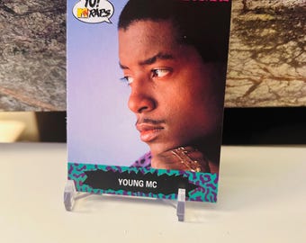 Young MC #100 Yo! MTV Raps 1991 Trading Card