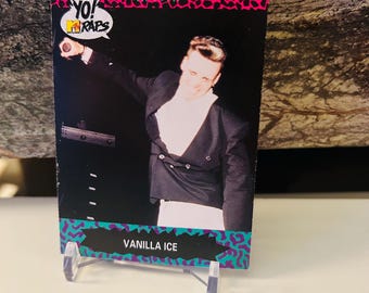 Vanilla Ice #93 Yo! MTV Raps 1991 Trading Card
