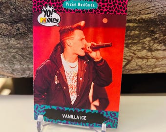 Vanilla Ice #88 Yo! MTV Raps 1991 Trading Card