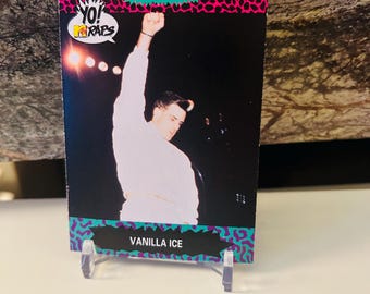 Vanilla Ice #92 Yo! MTV Raps 1991 Trading Card