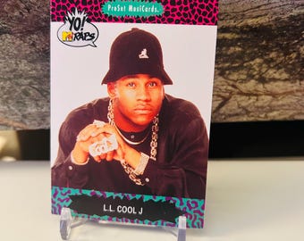 LL Cool J #50 Yo! MTV Raps 1991 Trading Card