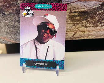 Flavor Flav #36 Yo! MTV Raps 1991 Trading Card