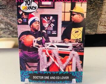 Ed Lover & Doctor Dre #19 Yo! MTV Raps 1991 Trading Card