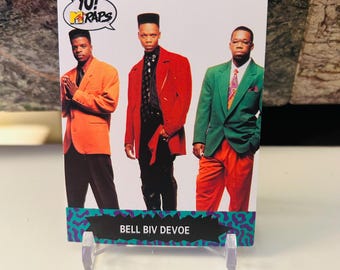 Bell Biv Devoe #1 Yo! MTV Raps 1991 Trading Card