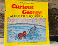 Curious George Goes to the Aquarium Book 1984 Preowned Scholastic First Printing Book