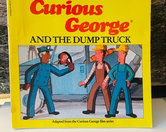 Curious George and the Dump Truck 1984 Preowned Scholastic Book