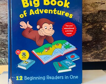 Curious George Big Book of Adventures (290 page book)