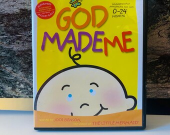 God Made Me Baby Faith 2004 Preowned DVD hosted by Jodi Benson (voice of the Little Mermaid)