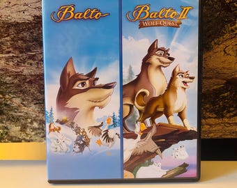 Balto Double Feature DVD Including Balto II Wolf Quest Preowned DVD