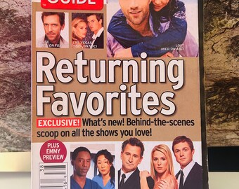 Returning Favorites TV Guide September 18th, 2005 Edition
