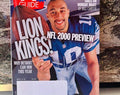 Detroit Lions TV Guide (2000) September 2nd Edition