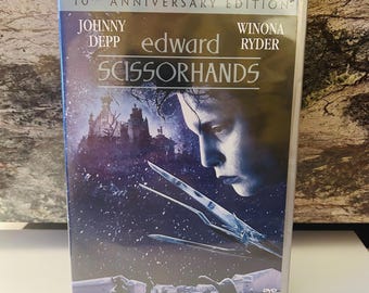 Edward Scissorhands Preowned 2000 DVD 10th Anniversary Edition