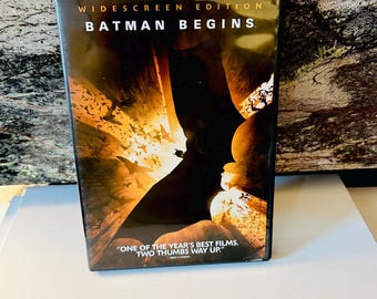 Batman Begins Widescreen Edition 2005 Preowned DVD