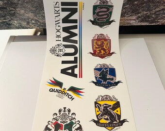Harry Potter Wall Decals (One SHEET)