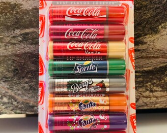 Candy Soda Lip Balm (8 Lip Balms), Party Favors, Stocking Stuffers
