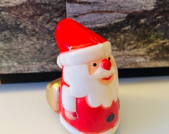 Holiday Santa Toy Plastic Figure