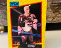 Sting Trading Card #4 WCW (1991) Wrestling