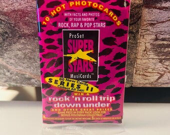 Super Stars Sealed One Trading Pack 1991