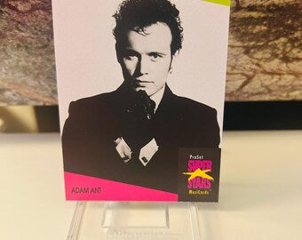 Adam Ant 1991 Super Stars Trading Card #265