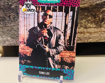 Tone Loc #85 Yo! MTV Raps 1991 Trading Card