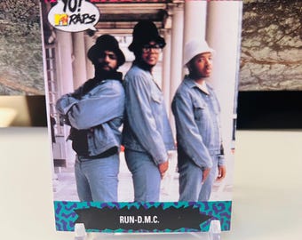 Run DMC #69 Yo! MTV Raps 1991 Trading Card