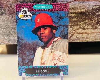 LL Cool J #49 Yo! MTV Raps 1991 Trading Card