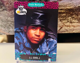 LL Cool J #45 Yo! MTV Raps 1991 Trading Card