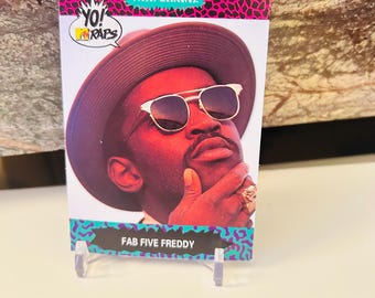 Fab Five Freddy #33 Yo! MTV Raps 1991 Trading Card