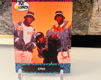 EPMD #24 Yo! MTV Raps 1991 Trading Card