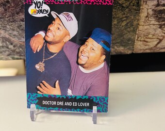 Ed Lover & Doctor Dre #21 Yo! MTV Raps 1991 Trading Card