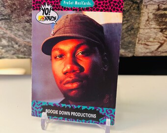 Boogie Down Productions #10 Yo! MTV Raps 1991 Trading Card
