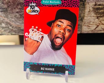 Biz Markie #9 Yo! MTV Raps 1991 Trading Card