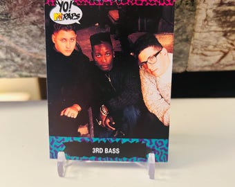 3rd Bass #79 Yo! MTV Raps 1991 Trading Card