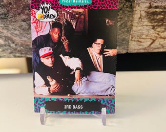 3rd Bass #78 Yo! MTV Raps 1991 Trading Card
