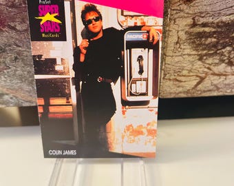 Colin James 1991 Super Stars Trading Card #191