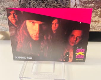 Screaming Trees 1991 Super Stars Trading Card #330