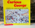 Curious George Visits an Amusement Park Book 1990 Preowned Scholastic Book