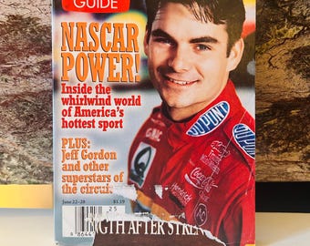 Jeff Gordon Nascar TV Guide 1996 Special Collector's Edition