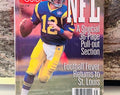 NFL Viewer's Guide TV Guide (1995) Pull-Out Section still intact inside, St. Louis Rams