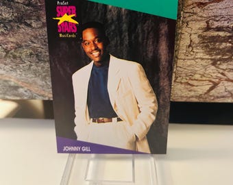 Johnny Gill 1991 Super Stars Trading Card #121