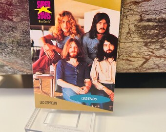 Led Zeppelin 1991 Super Stars Trading Card #24