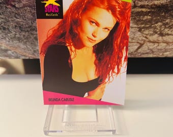 Belinda Carlisle 1991 Super Stars Trading Card #37