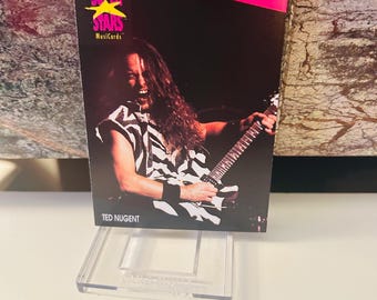 Ted Nugent 1991 Super Stars Trading Card #212