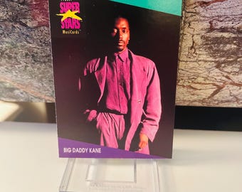 Big Daddy Kane 1991 Super Stars Trading Card #111