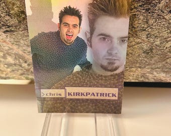 Chris Kirkpatrick 2000 NSYNC Rainbow Prism Trading Card #7